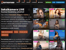 Tablet Screenshot of pornomaa.com